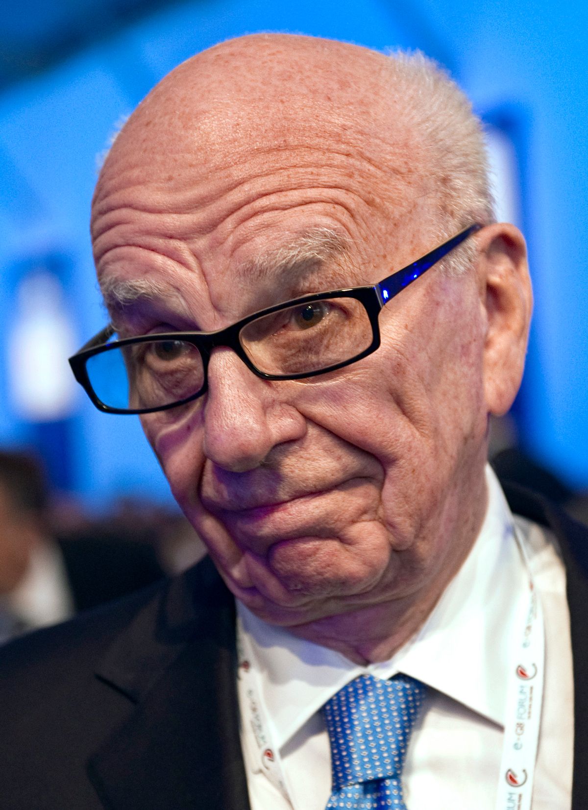 News Corporation CEO Rupert Murdoch attends the eG8 forum in Paris, in this file photo taken May 24, 2011.  (Reuters)