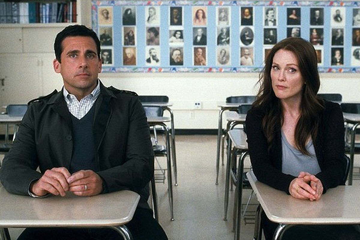 Steve Carell and Julianne Moore in "Crazy, Stupid, Love" 