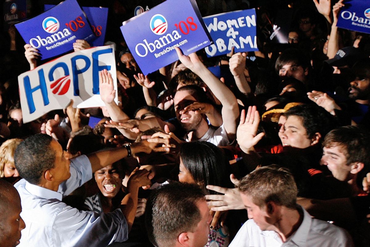 Barack Obama in 2007.