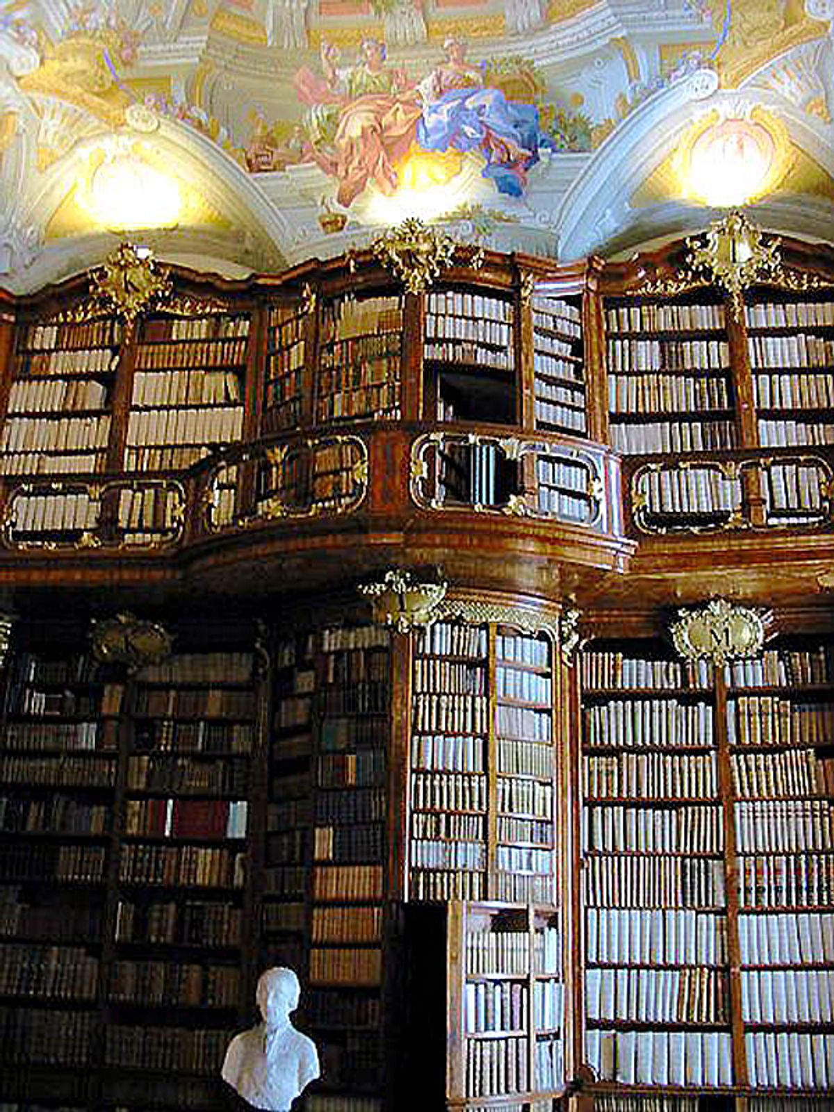 The library of St. Florian in Austria 