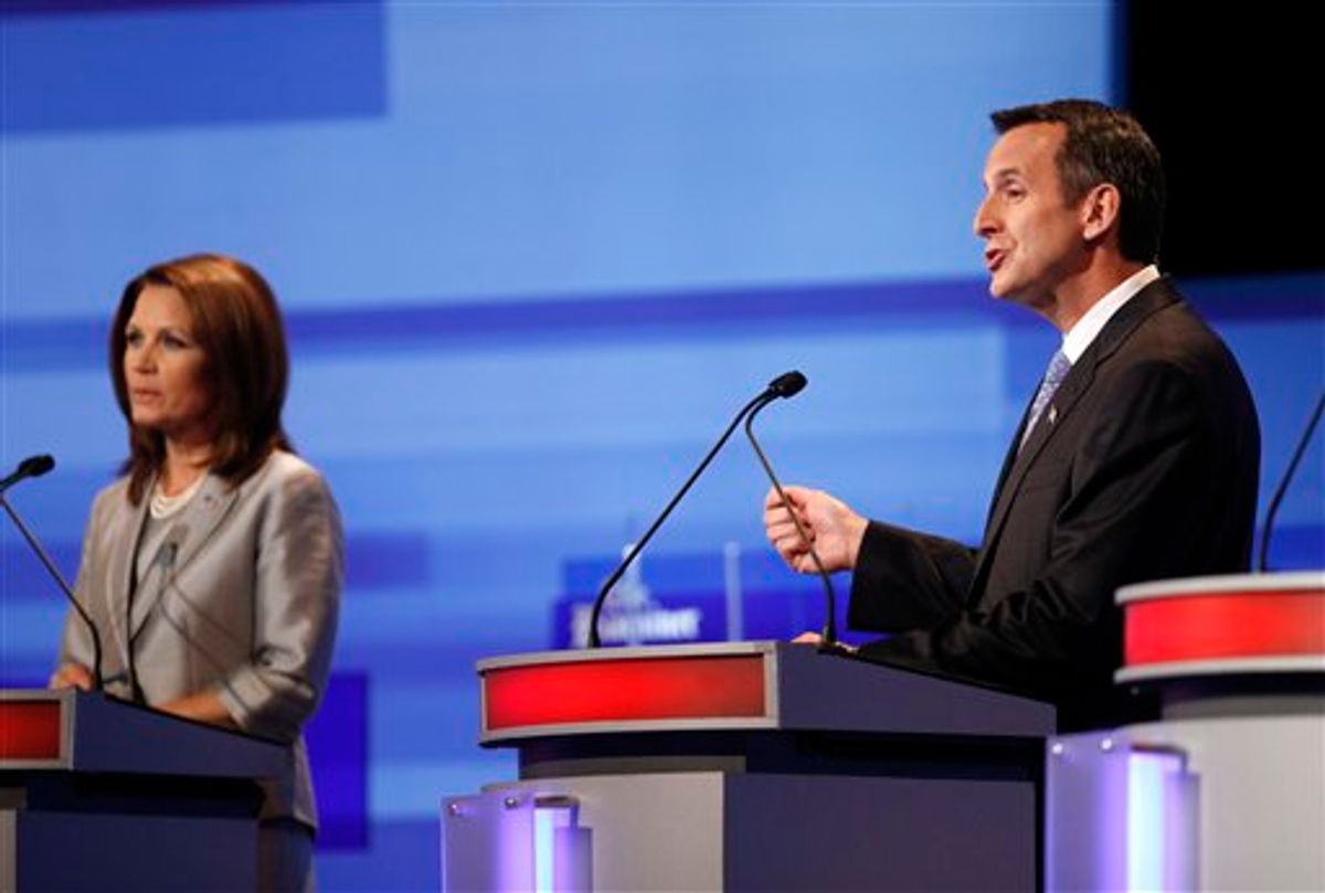 Pawlenty's awkward Bachmann moment | Salon.com