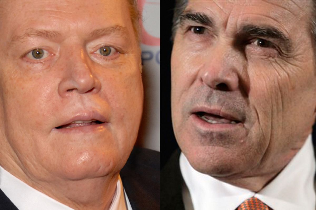 Larry Flynt and Rick Perry