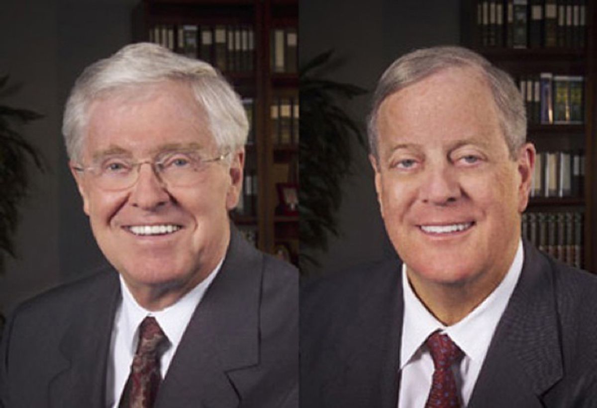 The Koch brothers       