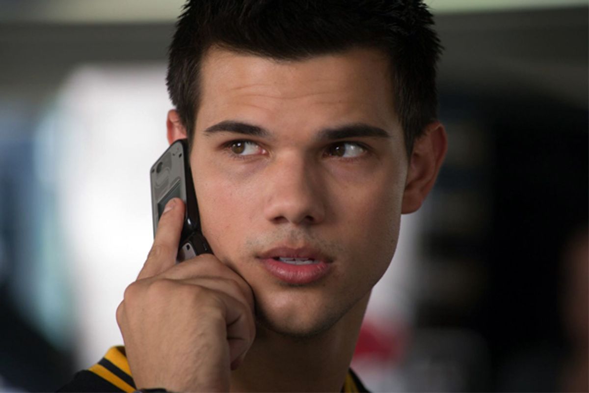 Taylor Lautner in "Abduction"