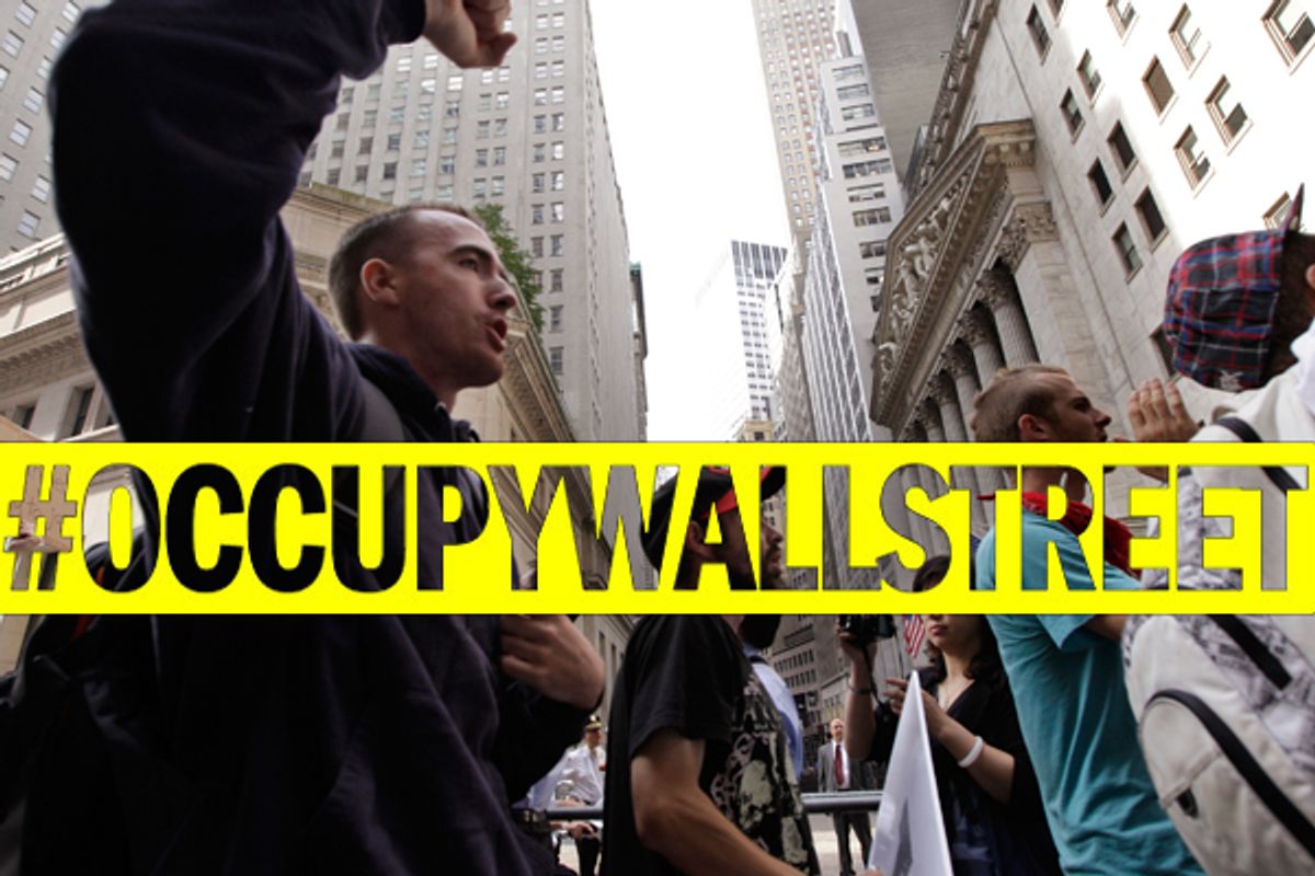 Occupy wall street origins