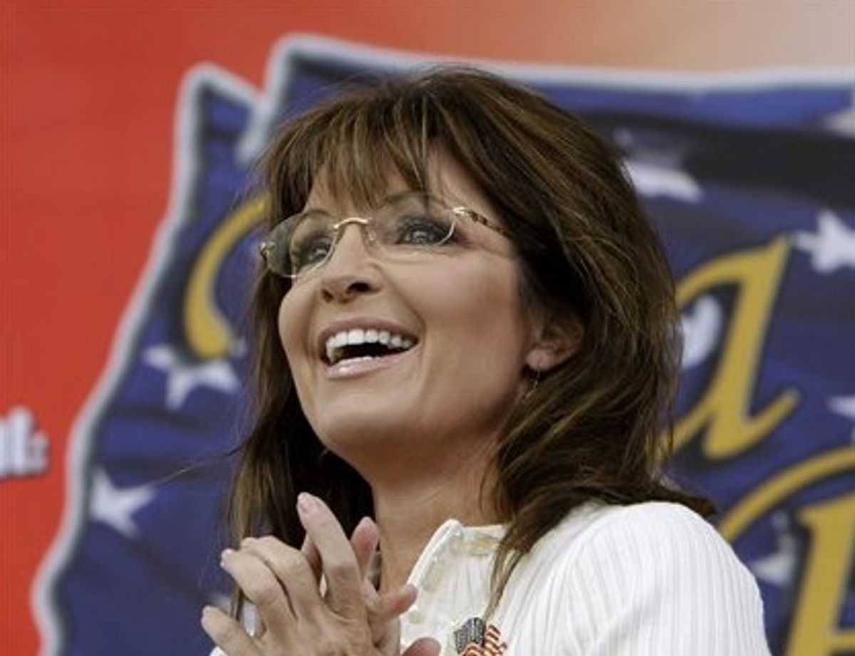 Former Alaska Gov. Sarah Palin (AP/Charlie Neibergall)  