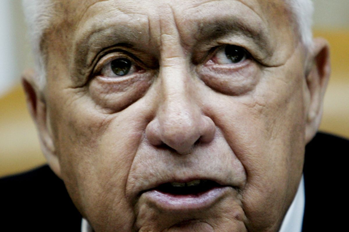  Former Israeli Prime Minister Ariel Sharon (AP)