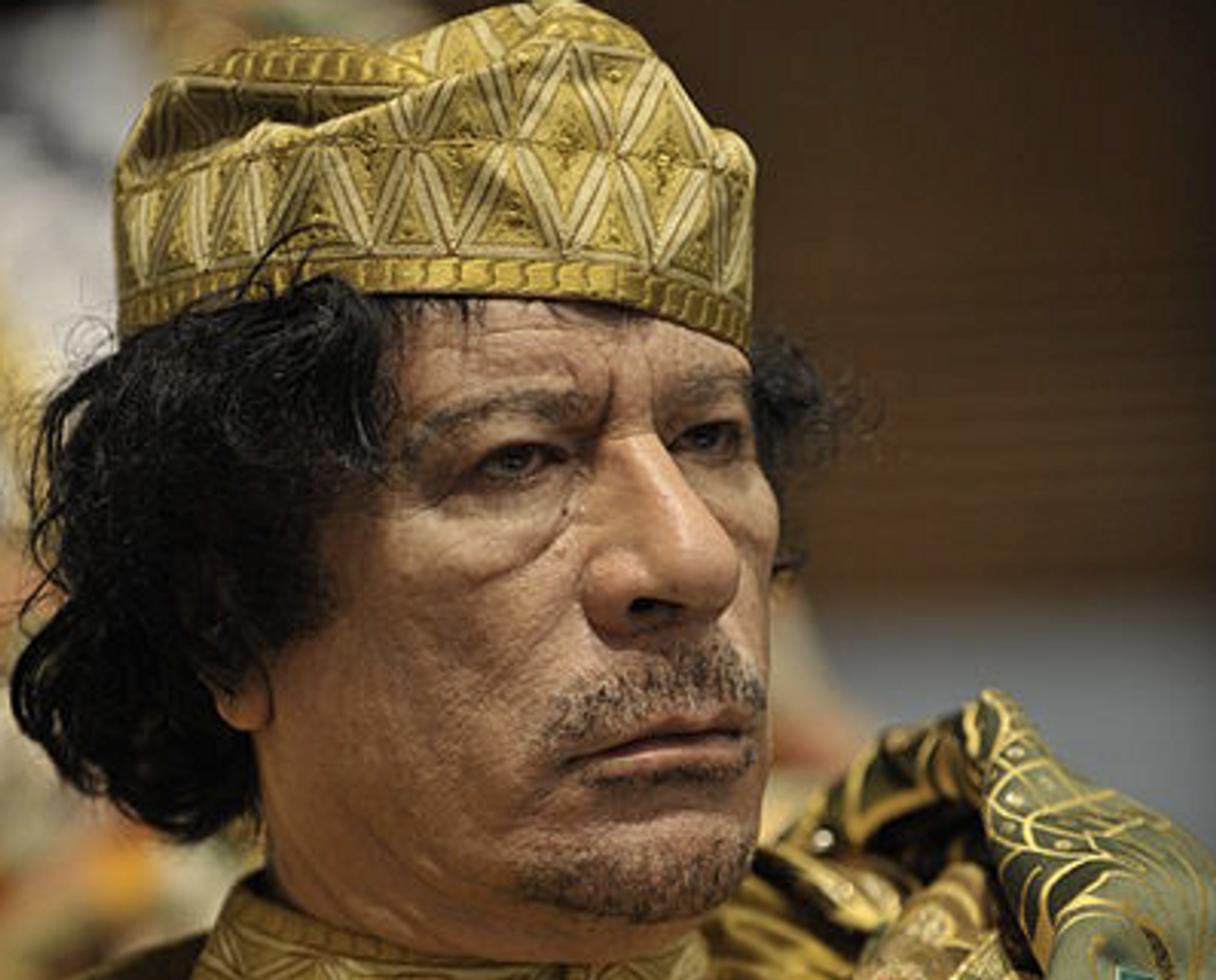  Muammar Gadhafi     (Wikipedia)
