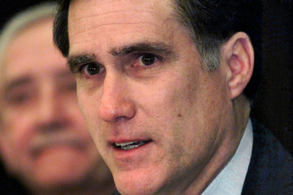 Mitt Romney in 1999    (Reuters)