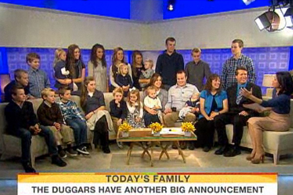 The Duggars appear on Tuesday morning's "Today Show"                   (NBC)