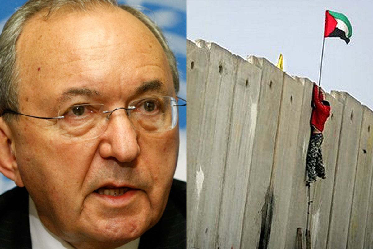 Richard Goldstone on Israel and apartheid (Reuters/Denis Balibouse/AP)