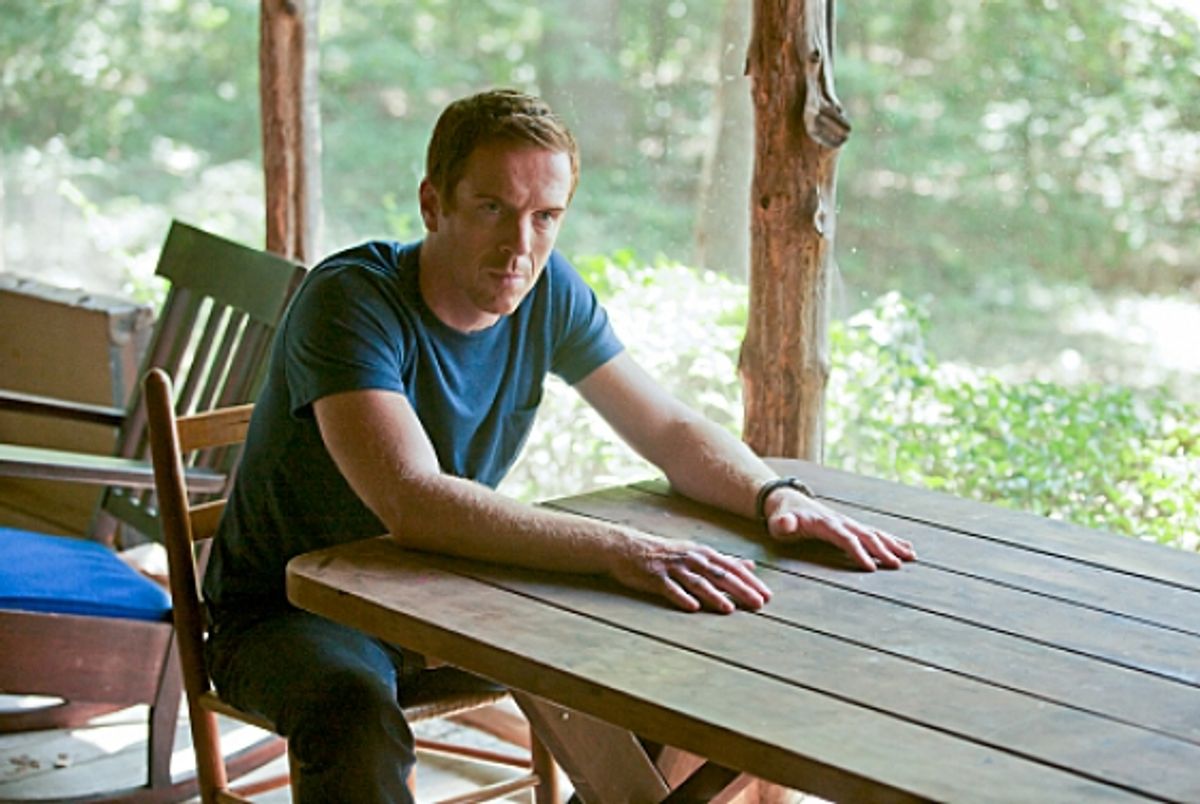 Suspect #1: Nick Brody (Damian Lewis) answers the tough questions on "Homeland."     (Showtime)