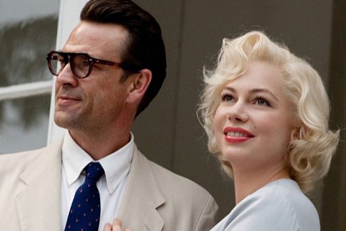 Dougray Scott and Michelle Williams in "My Week with Marilyn"   