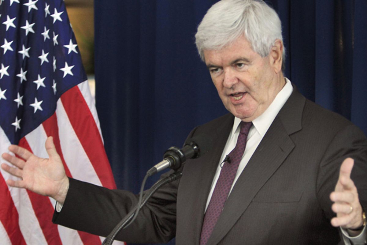 Why no one's talking about Newt's weight | Salon.com