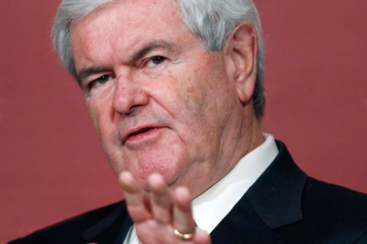 Newt Gingrich   (AP/Charles Krupa)
