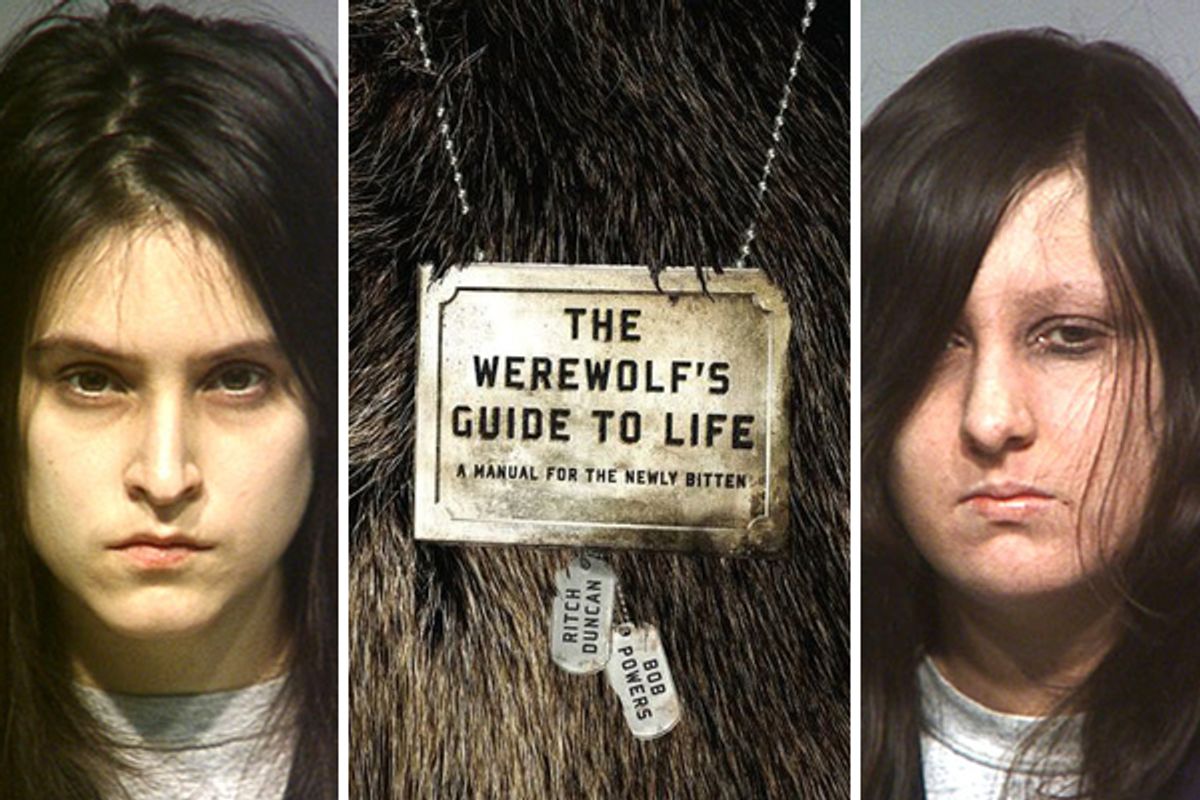  Left, Rebecca Chandler (left) and right, Raven "Scarlett" Larrabee  (<a href="http://www.thesmokinggun.com/documents/milwaukee-satanic-ritual-657329">thesmokinggun.com</a>)
