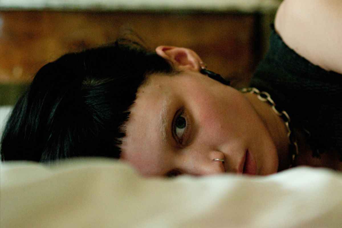 Rooney Mara in "The Girl with the Dragon Tattoo"    