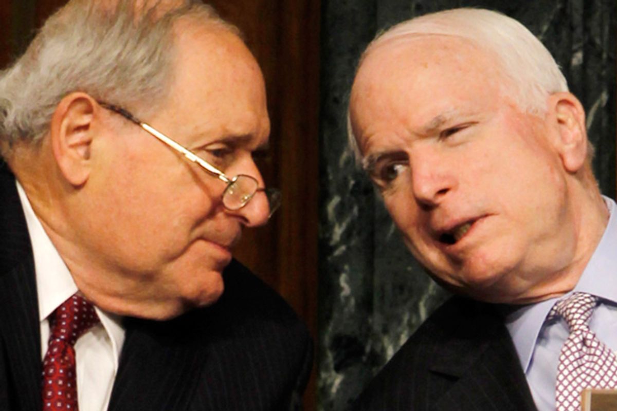Carl Levin and John McCain   (Reuters/Jason Reed)