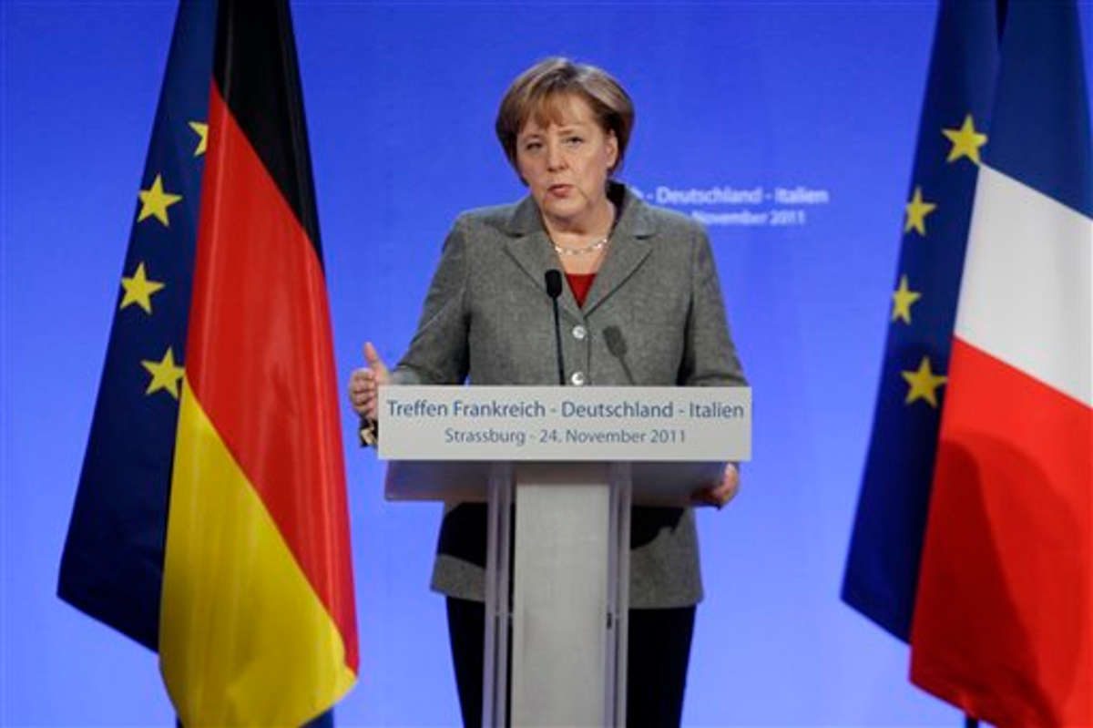 German Chancellor Angela Merkel   (AP Photo/Michel Euler)