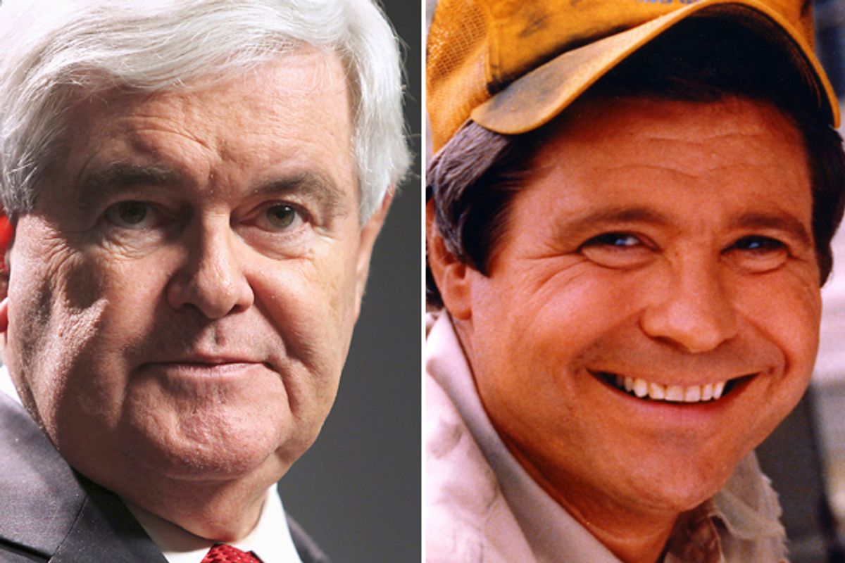 Newt Gingrich and Ben Jones (AP)