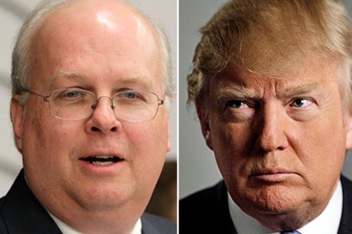 Rove v. Trump: the unlikely war for soul of GOP | Salon.com