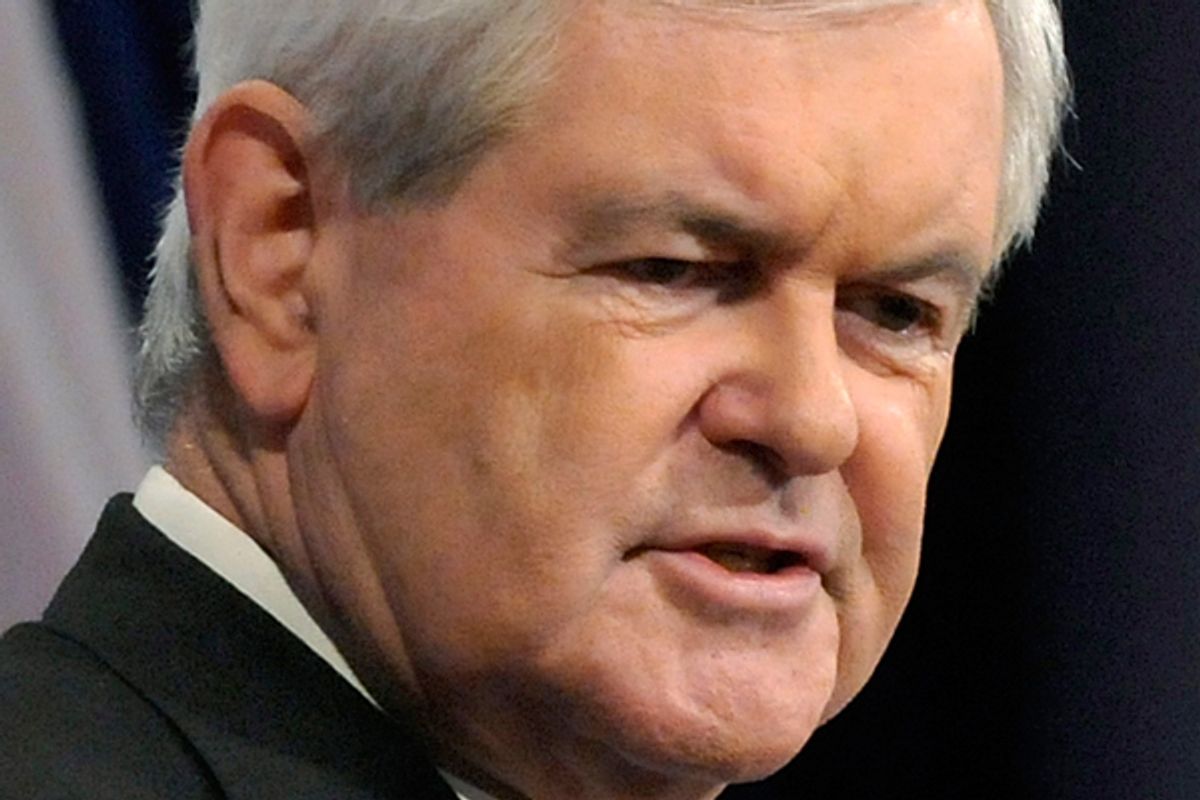 Newt Gingrich  (Reuters/Jonathan Ernst)