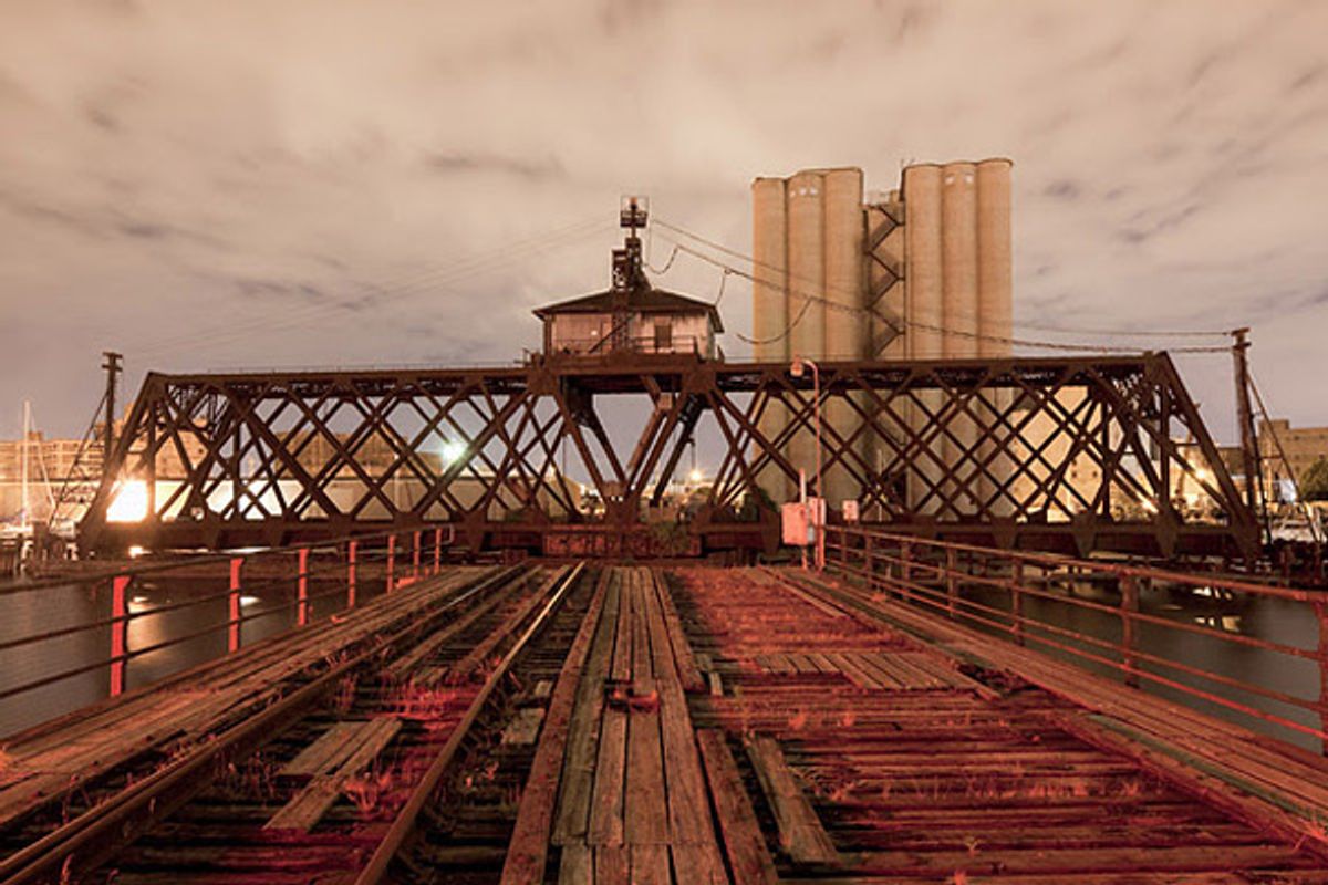 "Chicago and Northwestern Transportation Company Swing Bridge" (2011) (David Schalliol)