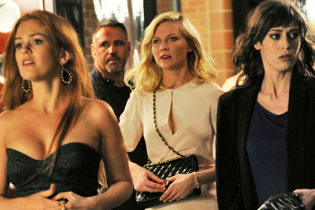 Isla Fisher, Kirsten Dunst and Lizzy Caplan in "Bachelorette"    