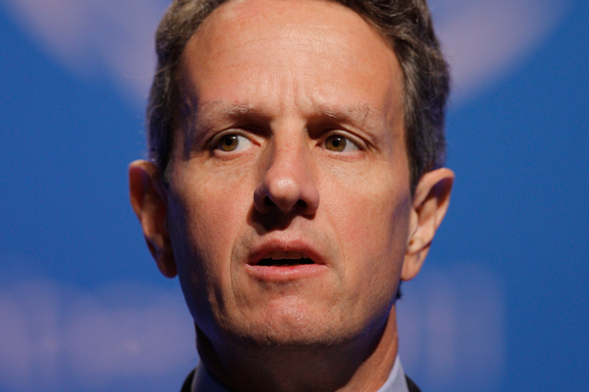  Treasury Secretary Timothy Geithner          