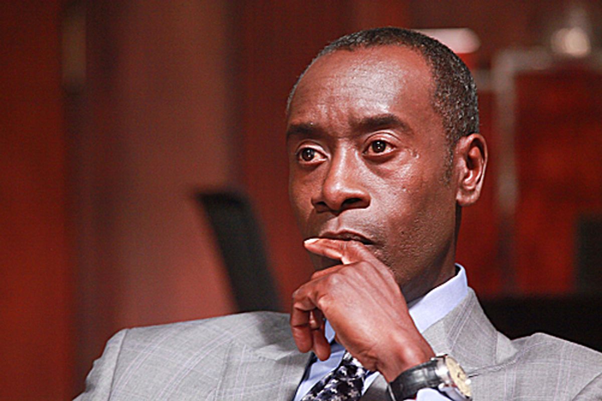 Don Cheadle as Marty Kaan in House of Lies     (Showtime)