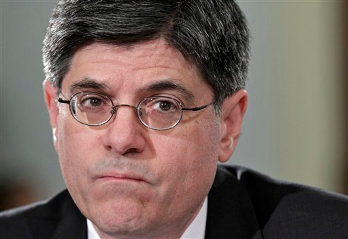 Jack Lew        (AP Photo/J. Scott Applewhite)