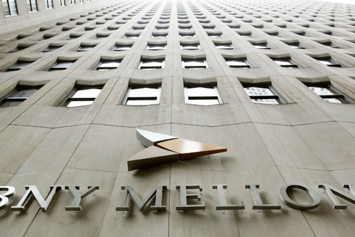 Mellon Bank's New York City headquarters    (Reuters//Brendan McDermid)