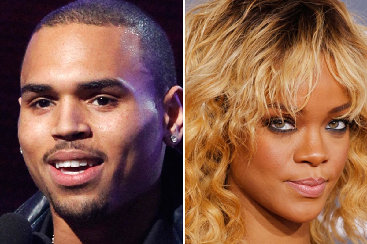 Chris Brown and Rihanna       (Reuters)