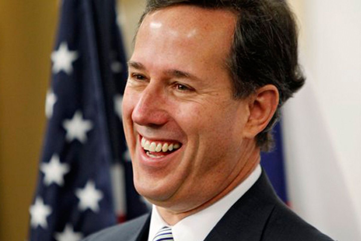 Rick Santorum     (AP/Ed Andrieski)