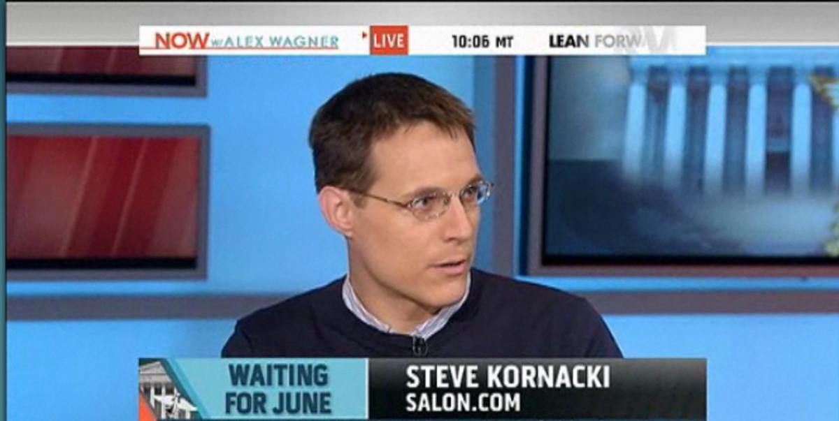 Steve Kornacki on "Now with Alex Wagner"    