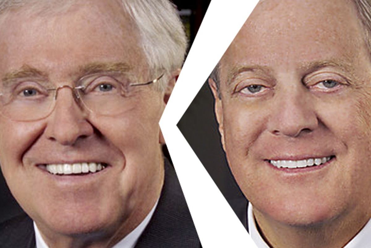The Koch brothers         