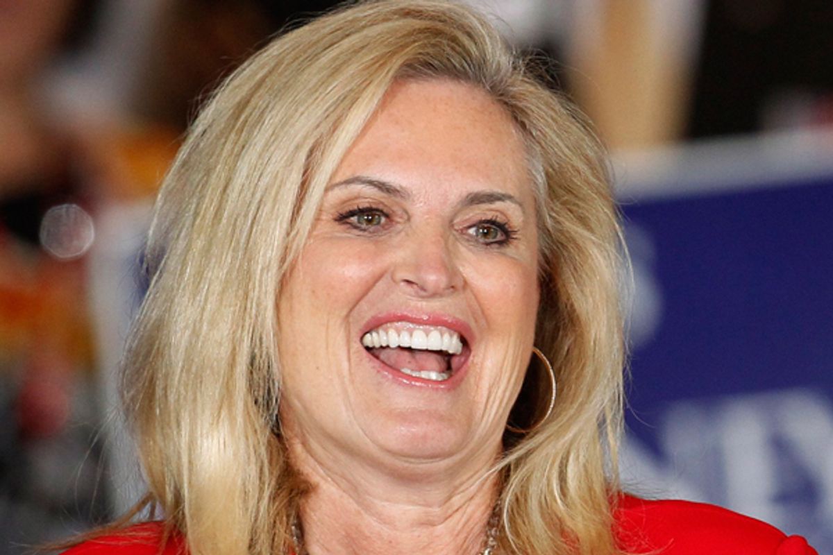 Ann Romney        (Reuters/Jeff Haynes)
