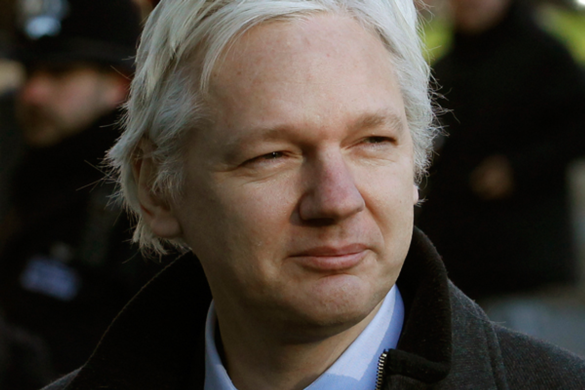  Julian Assange          (Reuters/Andrew Winning)
