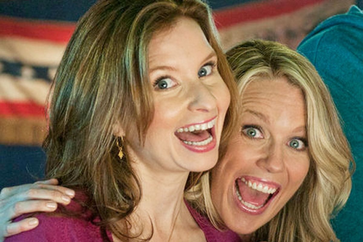 Lennon Parham and Jessica St. Clair in "Best Friends Forever"
     