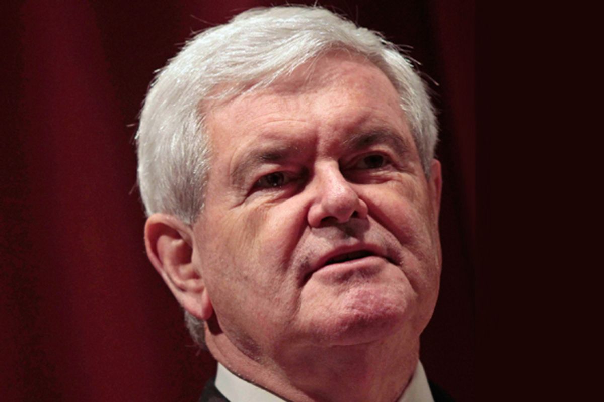 Newt Gingrich   (Reuters/Darren Hauck)