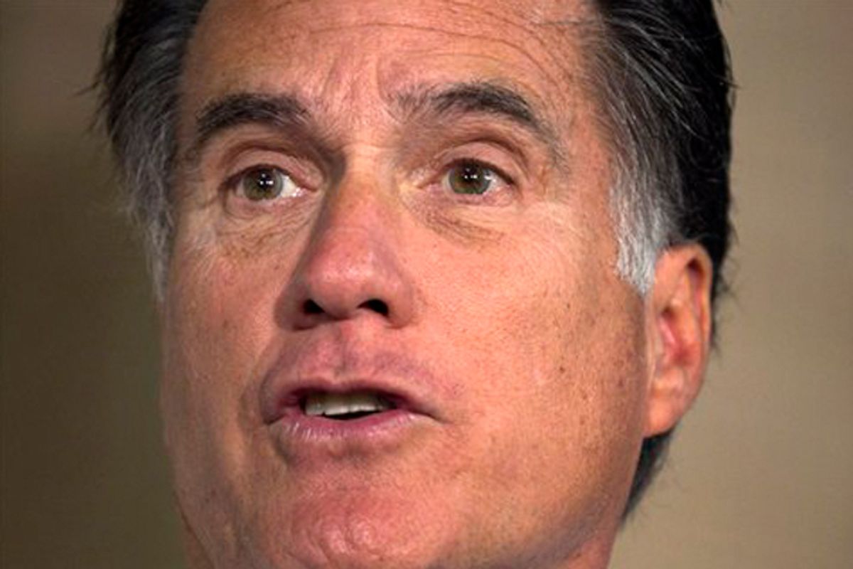Mitt Romney      (AP/Steve Senne)
