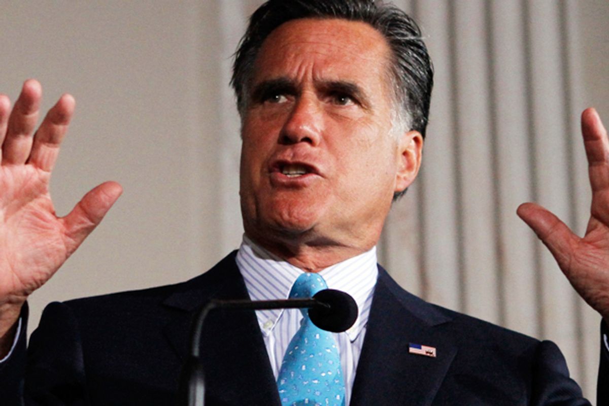 Mitt Romney      (Reuters/Tim Shaffer)
