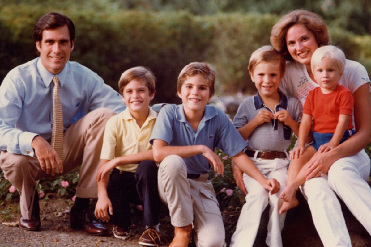 Ann and Mitt Romney with their sons in 1980.     (Reuters)