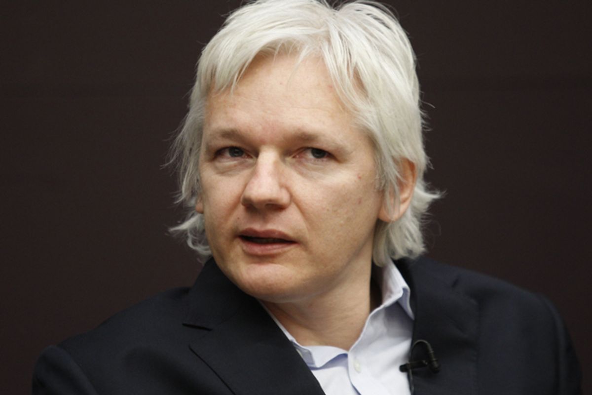 Julian Assange        (AP/Lefteris Pitarakis)