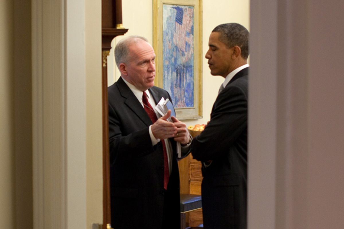 John Brennan and President Obama          (Pete Souza/The White House)