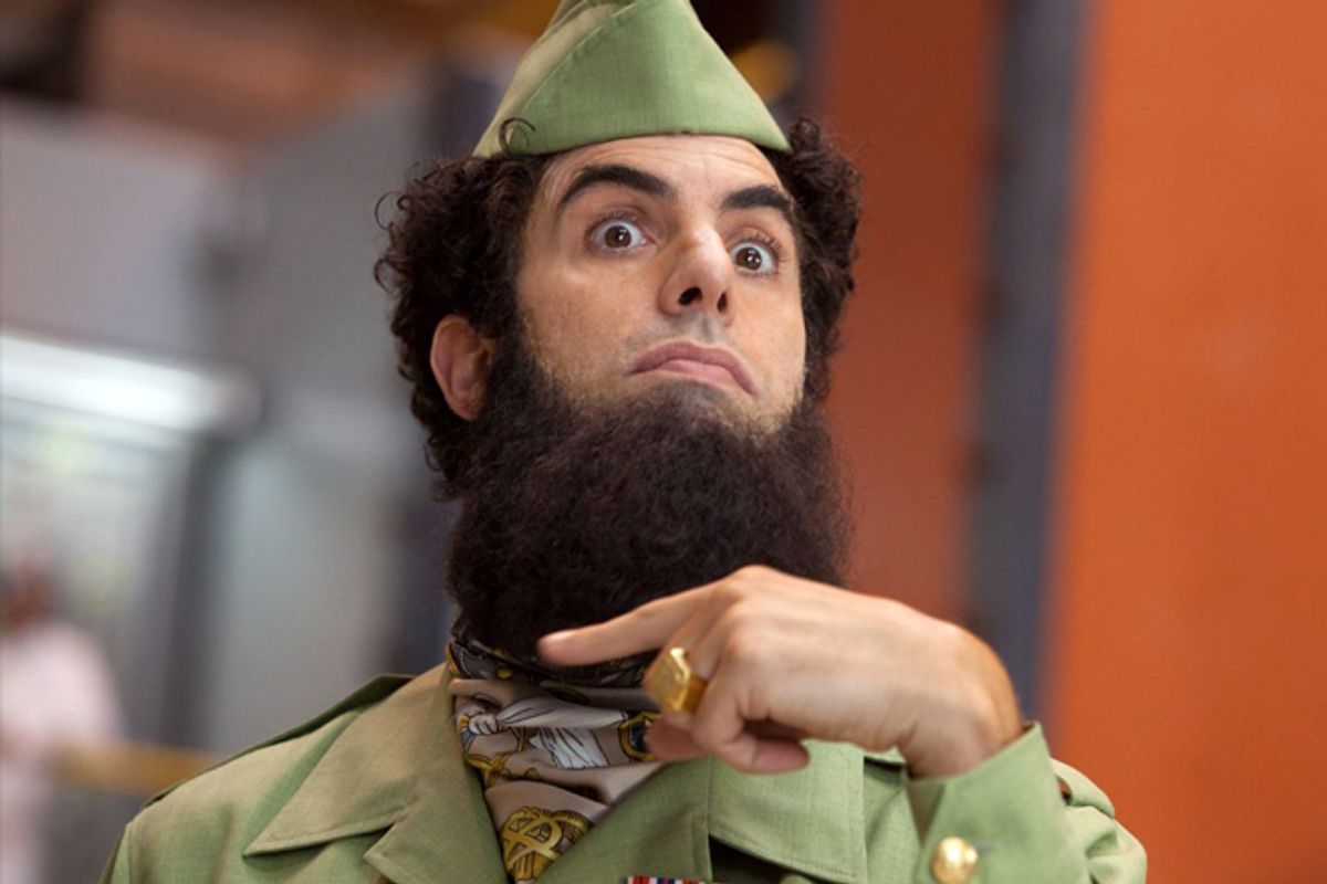 Sacha Baron Cohen in "The Dictator"  