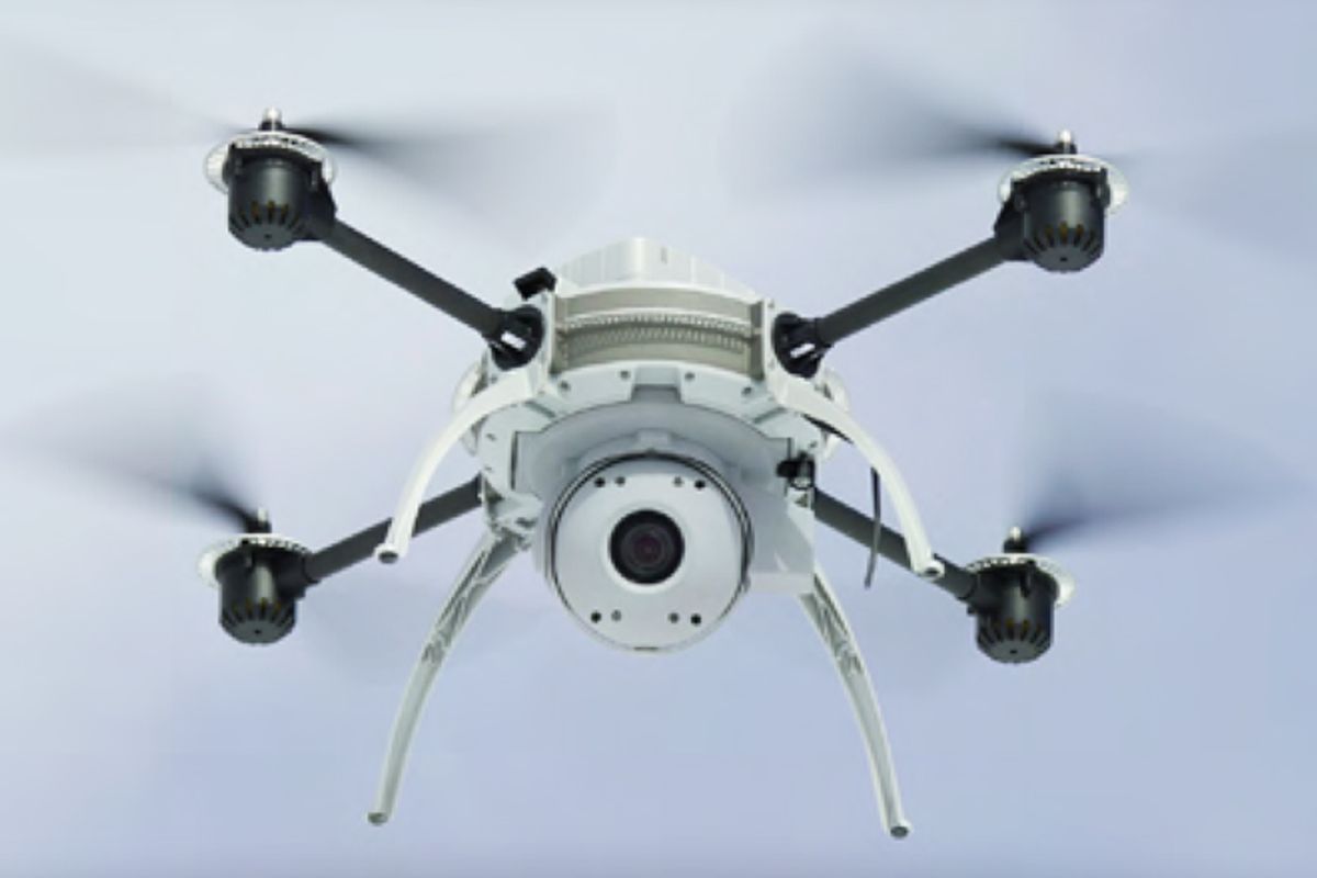  Public safety agencies are cleared to fly small drones under 25 pounds.       (Aeryon Labs, Inc.)
