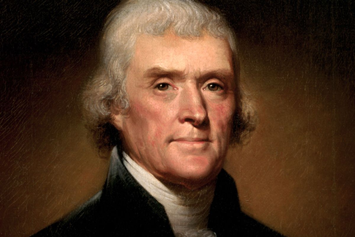 Thomas Jefferson         (White House Historical Association)