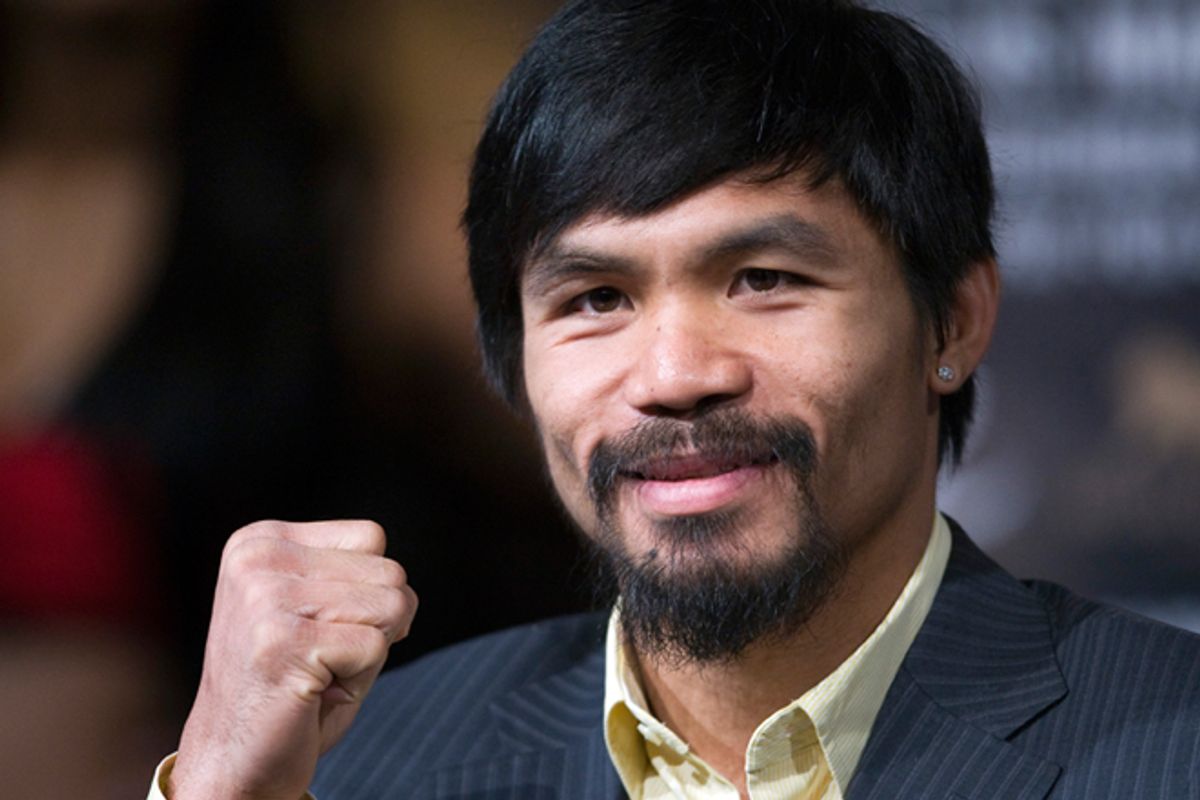 Manny Pacquiao    (Reuters/Steve Marcus)