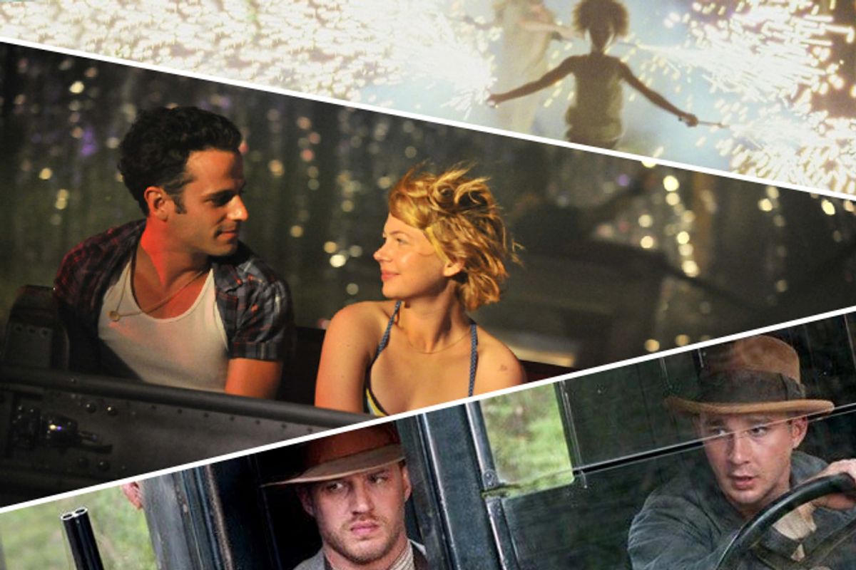 From top: stills from "Beasts of the Southern Wild," "Take This Waltz" and "Lawless"  